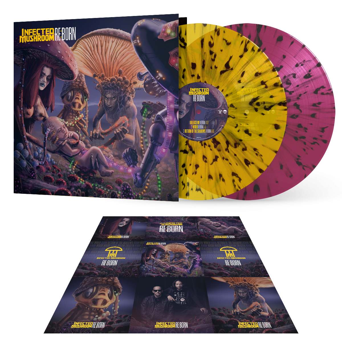 Reborn - 2LP Colored Vinyl