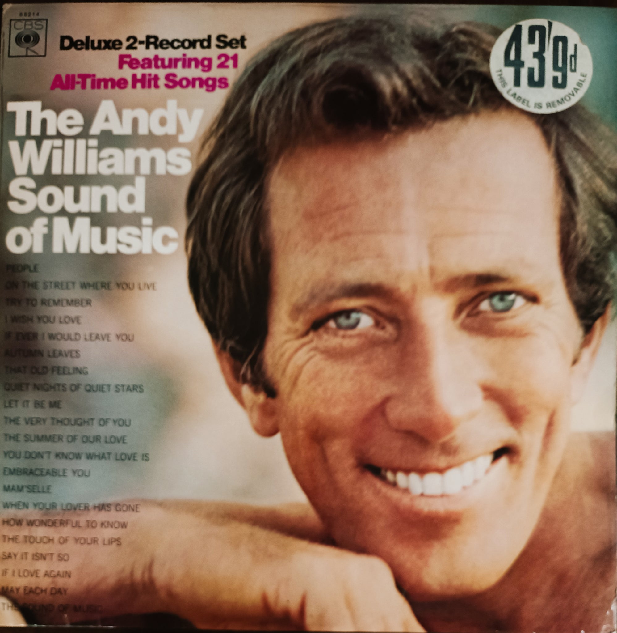 The Andy Williams Sound Of Music - 2LP