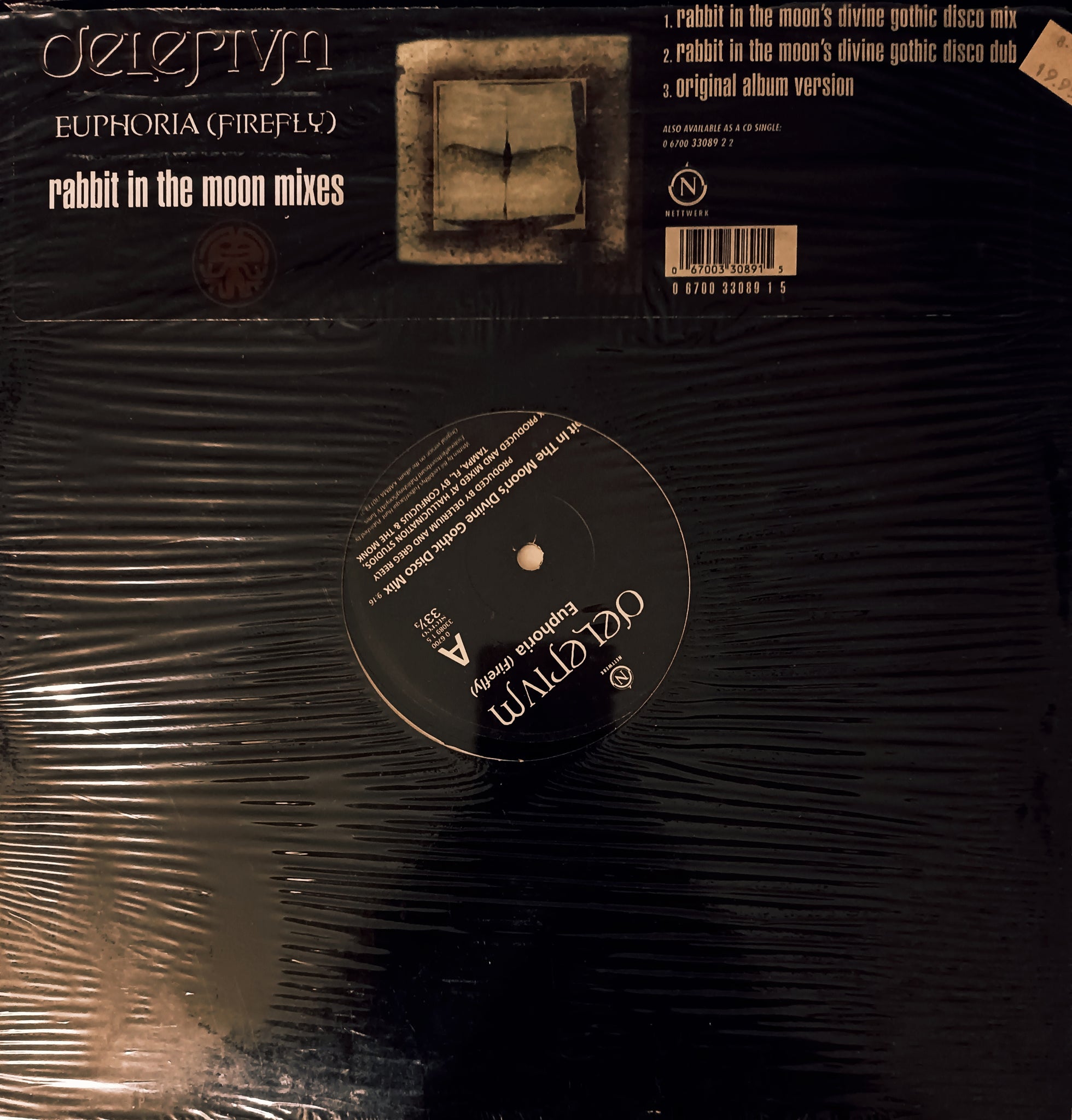 Euphoria (Firefly) Rabbit In The Moon Mixes- 12" (Progressive House, Downtempo)