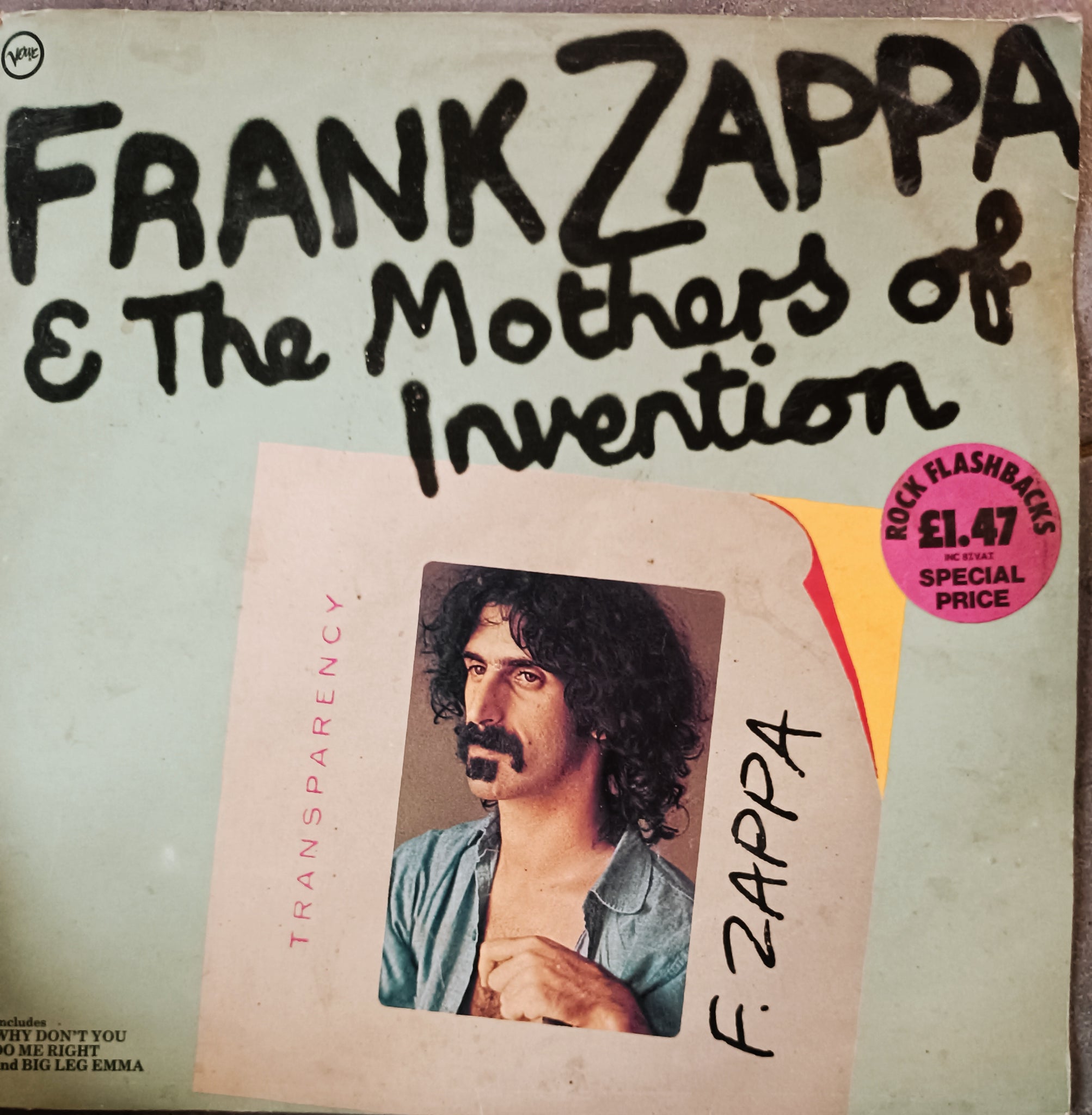 Frank Zappa & The Mothers Of Invention`