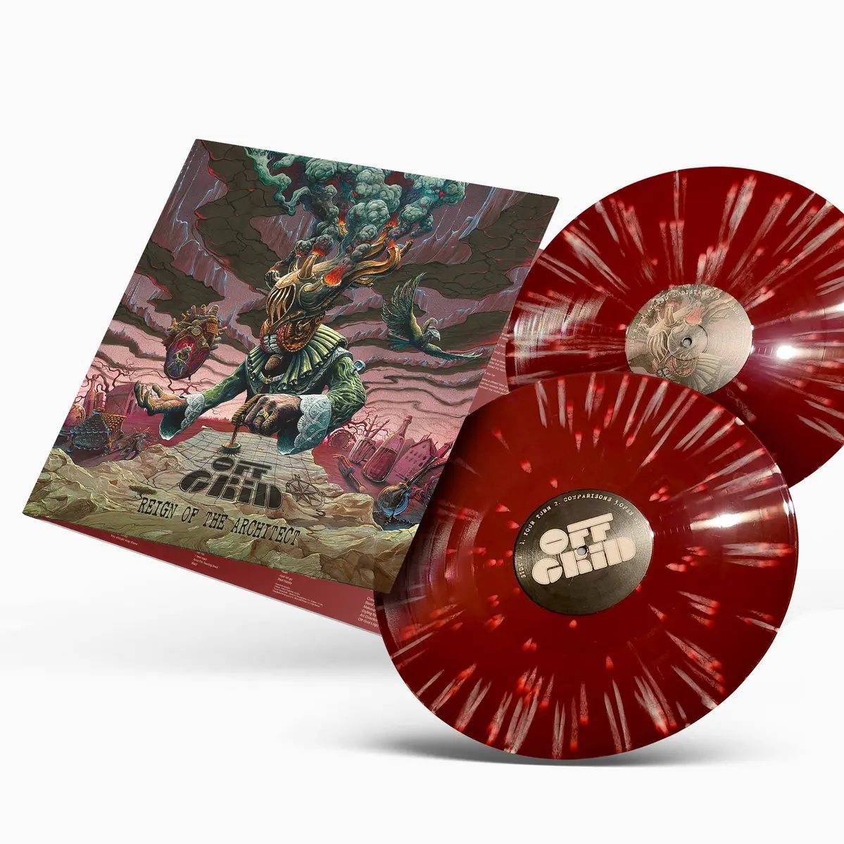 Reign Of The Architect - 2LP (Red Vinyl)