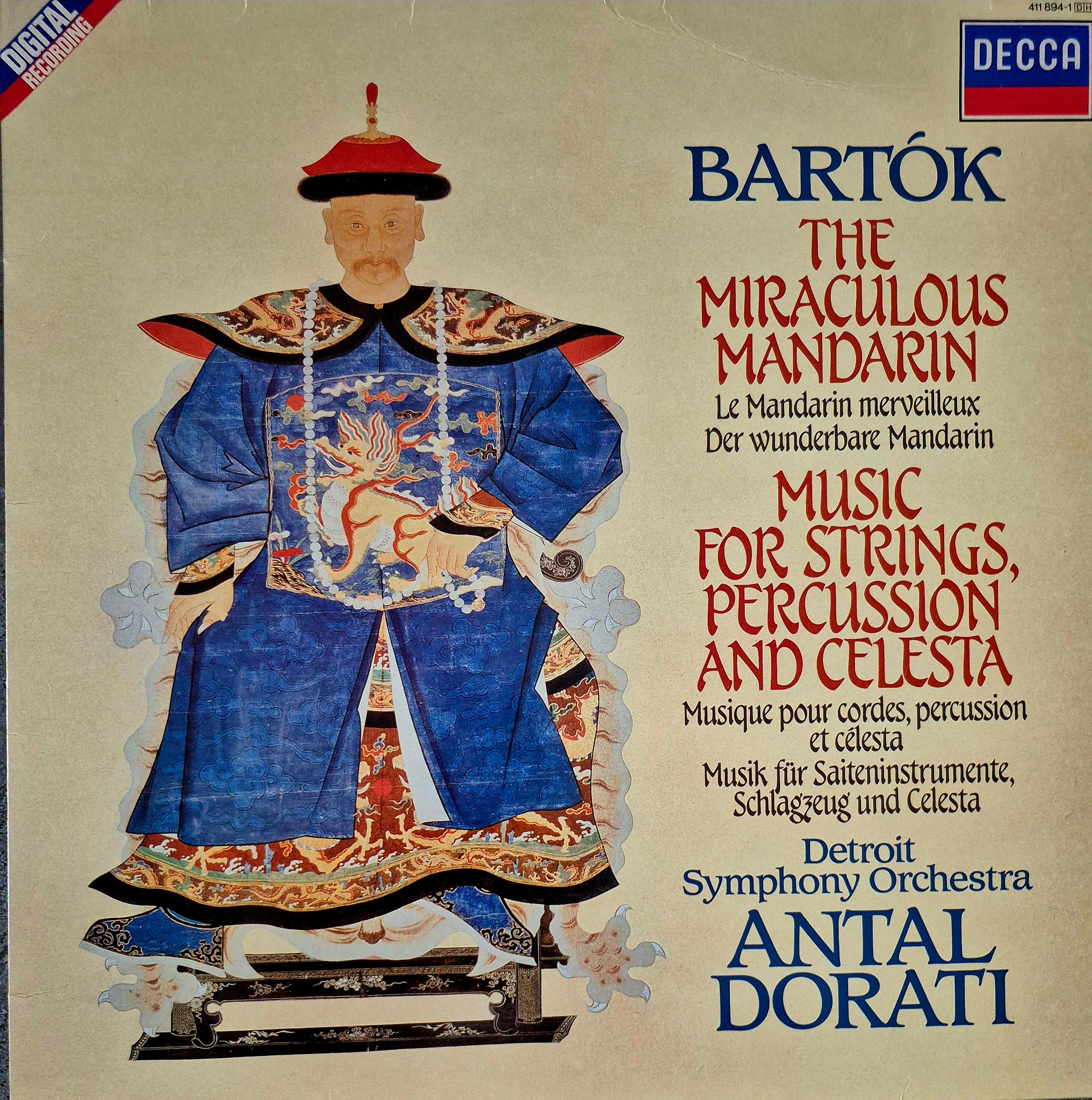 The Miraculous Mandarin . Music For Strings, Percussion and Celesta